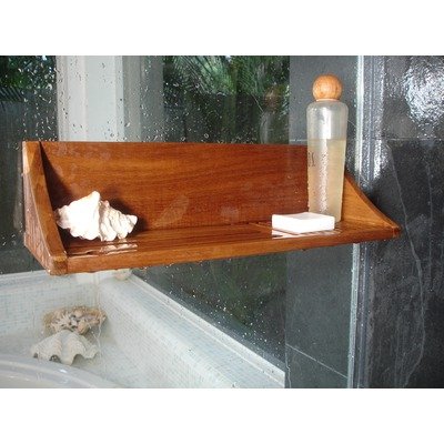 Teak Suction Shelf large image