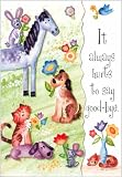 It Always Hurts Pet Sympathy Greeting Card