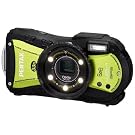 PENTAX 防水デジタルカメラOptio WG-1GPS グリーン GPS 約1400万画素 広角28mm 光学5倍 CALSモード 10ｍ防水 超解像  1ｃｍマクロ OPTIOWG-1GPSGR