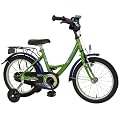 Kinderfahrrad 16" Zoll (=40,6cm) SPLAAASH gr�n-blau