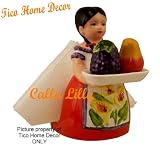 Country Calla Lilly Flower Napkin Holder