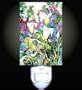 Butterflies and Lilies Decorative Night Light