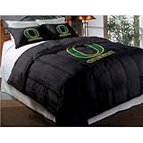 Oregon Ducks Comforter Set: Twin Comforter with Shams