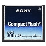 Sony 4 GB 300x CompactFlash Memory Card NCFD4G