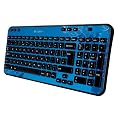 Logitech K360 Tastatur schnurlos Indigo Scroll (deutsches Tastaturlayout, QWERTZ)