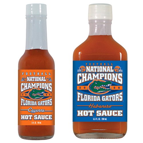 Florida Gators National Champions Gift Set by Hot Sauce Harrys