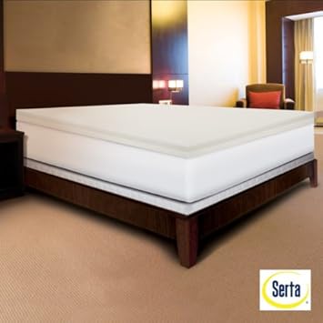 Serta Rejuvenator 4-inch Memory Foam Mattress Topper King Size