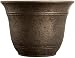 Listo SRA16001P02 Sierra Planter, Nordic Bronze, 16-Inch Width