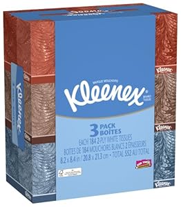 Facial Tissue, 3 Boxes, Pack of 12 (36 Boxes)