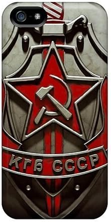 Personality customization First-class Case Cover For Iphone 5/5s Dual Protection Cover Kgb Ussr At PLUS6A case