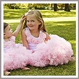 Oopsy Daisy Pink Pettiskirt and White Tank with Pink Rosettes Set. Dress-up Ballet Tutu Dress. Size 6.