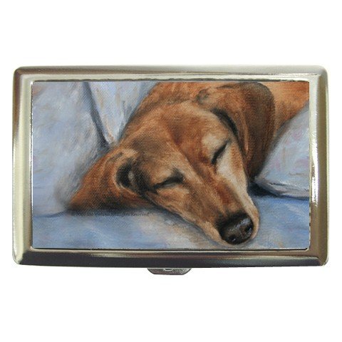 Limited Edition Violano Cigarette Money Case Dachshund Puppy