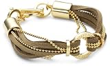 Tokyo Jane Damen-Armband Denice Chain GO1053BROW1