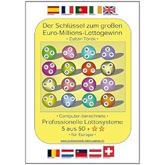 Der Schl�ssel zum grossen Euro-Millions-Lottogewinn: Computer berechnete professionelle Lottosysteme 5 aus 50 f�r Europa