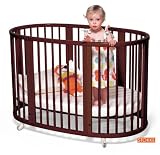 Stokke Sleepi System I Bassinet and Crib Set Walnut