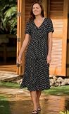 Two-Piece Dotted Dress