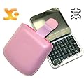 Original Suncase Echt Ledertasche (Lasche mit R�ckzugfunktion) f�r Motorola Flipout in rosa
