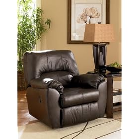 Kellum Chocolate Rocker Recliner By Ashley Furniture by Ashley