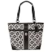 COACH Chelsea Black Heritage Stripe Tote Bag 15137