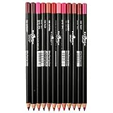12pc Italia Deluxe Ultra Fine Lip Liner set of 12 color #1031-1051