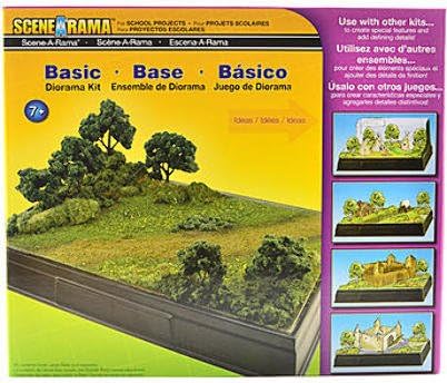Scene-A-Rama Basic Diorama Kit *** Product Description: Scene-A-Rama Basic Diorama Kit- Unit: Eachcreate A Flat, Landscaped Surface For Your Project.Kit Includes Everything Needed To Model Plains, Prairies, Grasslands, Farmlands, Woods And Meadow ***