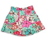 Haven Girl - Girls Knit Floral Skort, Multi