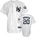 Jorge Posada New York Yankees Home Replica Jersey with 2009 World Series Patch - Small