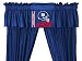 NFL New York Giants 5pc Curtain Set Jersey Drapes and Valance