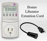 P3 International Kill A Watt Electricity Usage Monitor --- Empowers you to save $100's on electric bills! + Liberator 14 Extension Cord
