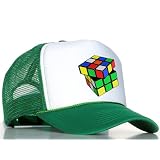 Tedd Haze Mesh Cap Magic Dice / gr�n