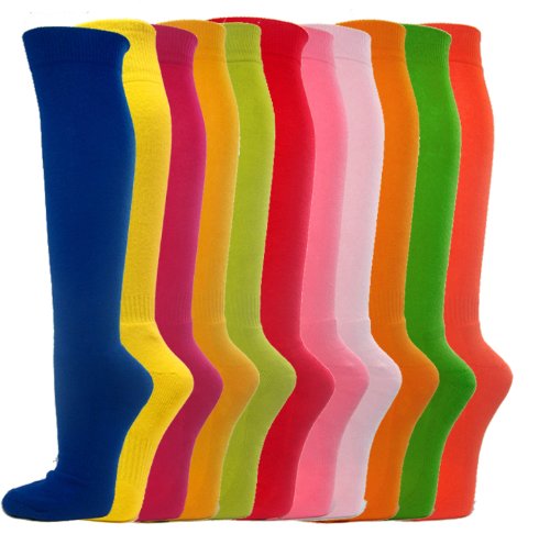 Couver Unisex Knee High Sports Athletic Baseball Softball Socks