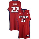 Tayshaun Prince Jersey: adidas Red Swingman #22 Detroit Pistons Jersey