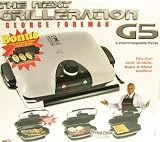  : George Foreman GRP97P Next Grilleration G5 Grill/Waffler/Griddle w/Bonus Plate