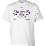 adidas Los Angeles Lakers 2008 Western Conference Champions Locker Room T-Shirt at adidas