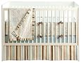 JJ Cole 4 Piece Crib Bedding Set in Blue Bullseye
