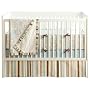 JJ Cole 4 Piece Crib Bedding Set in Blue Bullseye