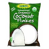 Let's Do Organic Unsweetend Coconut Flakes, 7-Ounce Pouches (Pack of 12)