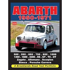 Abarth 1950-1971 Road Test Portfolio (Brooklands Books Road Test Series) (Brooklands Road Test Portfolios)