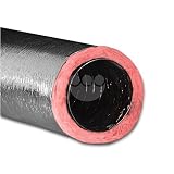 Buy 8 x 25 - Silver Jacket Insulated Duct by Hart Cooley