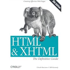 HTML & XHTML: The Definitive Guide, Fifth Edition