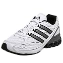adidas Men's Harmony Running Shoe,White/Black/Iron,10 M US