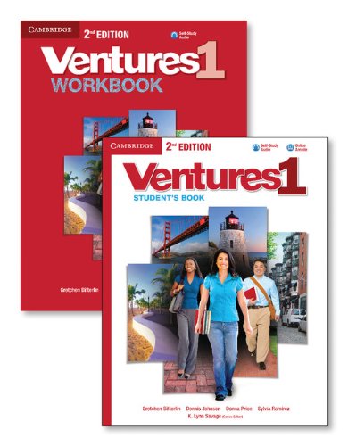 Ventures Level 1 Value Pack (Student's Book with Audio CD and Workbook with Audio CD), by Gretchen Bitterlin, Dennis Johnson, Donna Price,
