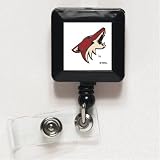 Phoenix Coyotes Retractable Ticket Badge Holder