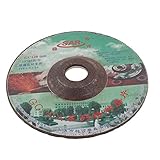 uxcell 砥粒切削ホイール　外径100mm　厚さ3mm　13700RPM　研削ディスク　コーヒーカラー