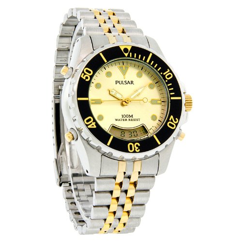 Pulsar Mens PVR043 Alarm Chronograph Watch