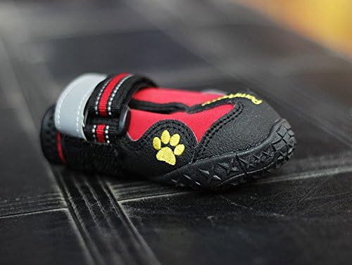 Blogger Protect doggie paws from mud, sharp rocks, and hot pavement with Grip Trex All-terrain Dog Boots Shoes