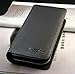 Big Mango Long Business Style Floating Dot Print Cellphone Leather Two Zipper Wallet Case for Apple iPhone 4, 4s, iPhone 5, 5s, 5c, Samsung Galaxy S4, S3, HTC, Blackberry, MP3 - Black