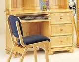 Birch Natural Bead Board Panel Computer Desk - Raymond Furniture - SD20PA-M