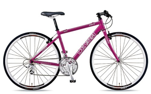 2010予約特典付【ルイガノ】(LGS-RSR-4) フラットバー ロードバイク 450mm パープル
