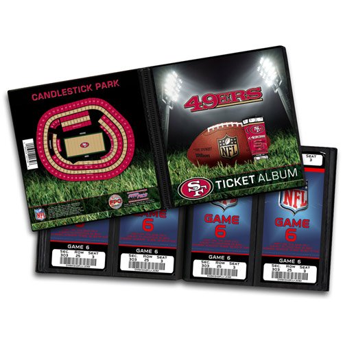 NFL San Francisco 49ers Ticket Album